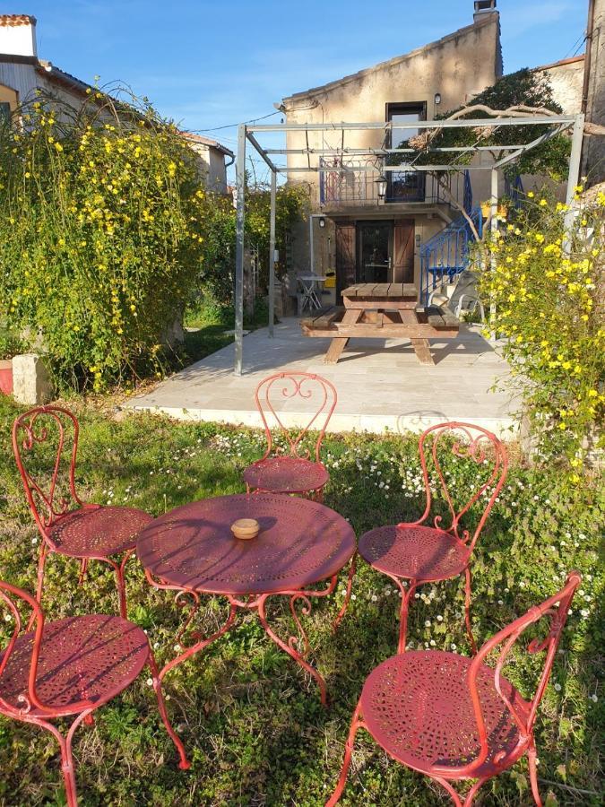 Gites Du Mas Gibert A Saussines Entre Nimes Et Montpellier Exterior foto